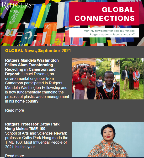 September Global Connections screenshot