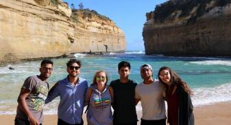 Matt is traveling around Australia and is at the Great Ocean Road in Melbourne