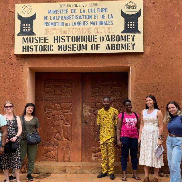 Rutgers students studying abroad in Benin